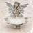 Fairy Garden Statue with Leaf Tray