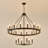 23.62" - Black - Chandelier