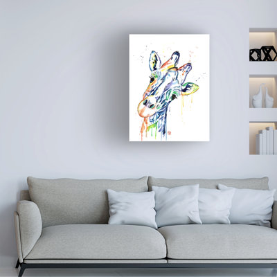 Lisa Whitehouse Giraffe  Canvas Art