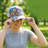 a hat DIY Coloring Baseball Cap