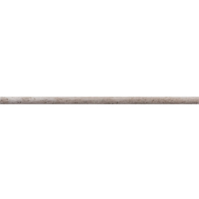 Dallas 12" x 1" Matte Resin Pencil Liner Tile Trim in Tan