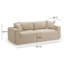 Upholstered 90.5 " Revolution Performance Fabrics® Sofa-674881690