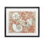«Coral White Shells», reproduction encadrée sous verre, conception de Paul Brent-317270823-317270841