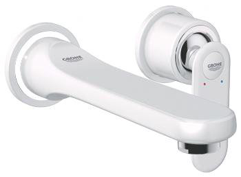 Veris Single Handle Wall Mounted Vessel Faucet, Moon White