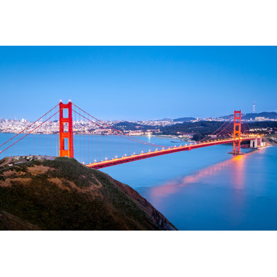 Blakeman Golden Gate Bridge by Ultima_Gaina - Wrapped Canvas Print