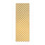 Tapis jaune / doré à tissage plat Yanis-1177443997