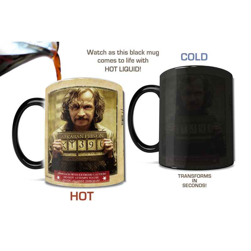 Harry Potter Sirius Black Morphing Mugs Heat-Changing Drinkware - 11oz