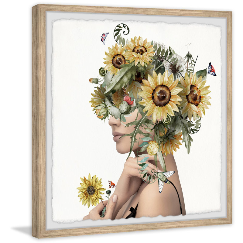 «Really Pretty», reproduction encadrée, H 18 po x l 18 po x P 1,5 po