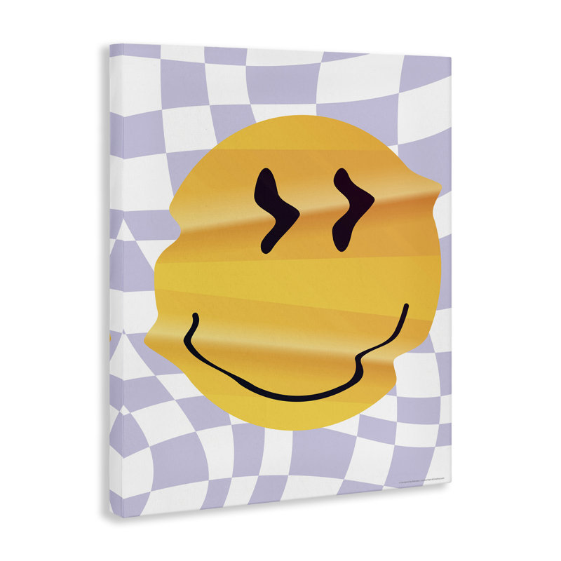 «Wavy Checkered Smile» par Reinders, H 30 po x l 24 po