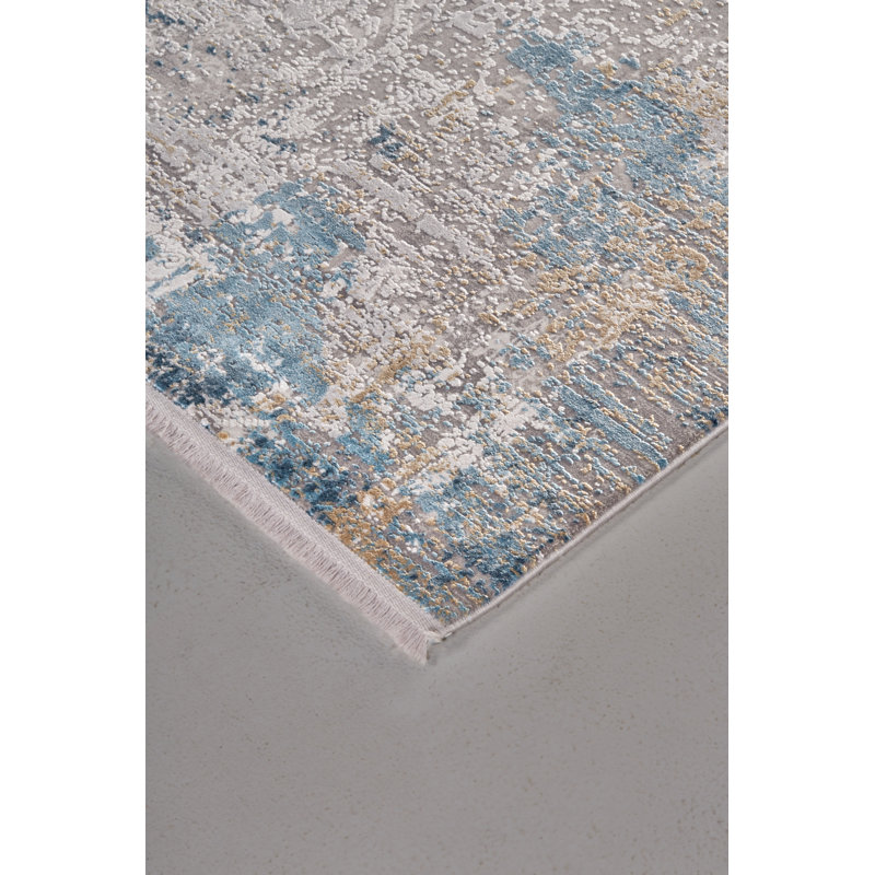 Whitten Abstract Indoor Rug, Rectangle 12' x 18'