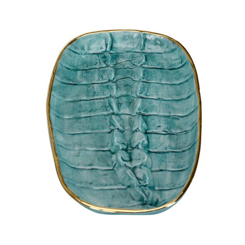 Crocodile Ceramic Decorative Tray