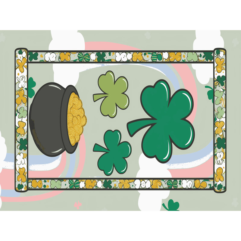 Tapis de fête The Holiday Aisle®, Rectangulaire 2 pi x 3 pi