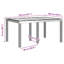 4 - Person Patio Dining Set with Rectangular Table , Cushions Included