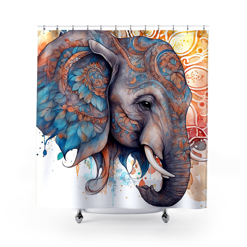 Floral Shower Curtain