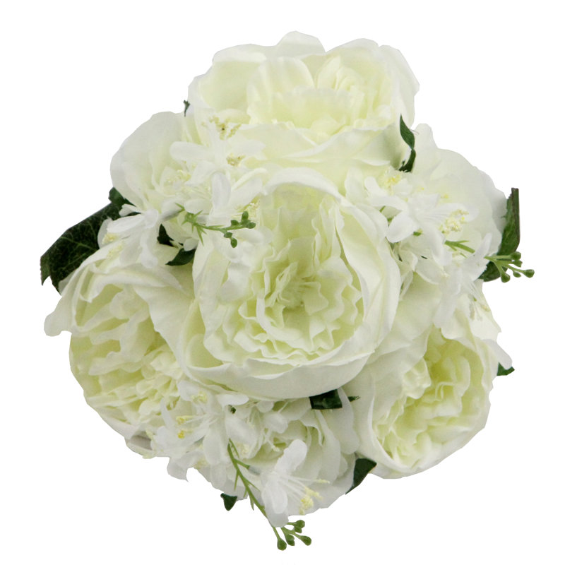 Arrangement floral magnifique bouquet de bouquet de roses élégant, Crème