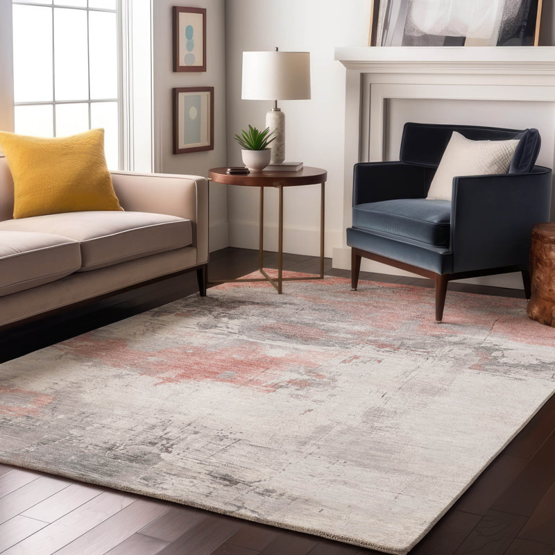 Premium Machine Washable Mehara AMF1685 Abstract Rug, Rectangle 3' x 5'