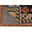 Tapis kilim bleu marine 5 x 6