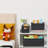 Wicker Storage Basket, Set Of 3 Wicker Basket, Hand-Woven Paper Rope Storage Baskets For Organizing, Large Cube Storage Organizer Bins Baskets For Shelves Small Toilet Paper Baskets-1380936551
