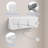 17Ft Retractable Clothesline Indoor/Outdoor, Comes With 30 Clothespins, Anti-Sag For Drying Clothes Line Retracting Indoor/Outdoor, Dual-Line With Each Line 17Ft Long Laundry Line Retractable