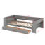 Lit de jour simple avec tablettes, tiroirs et station de charge-1397016104