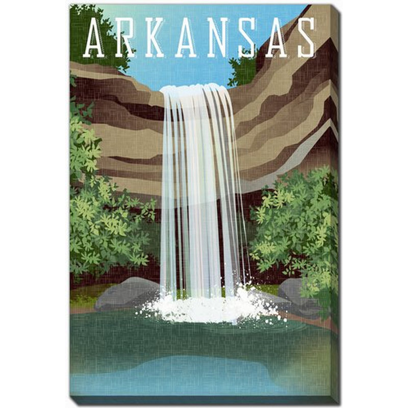 Affiche de l'Arkansas State, H 28 po x l 22 po