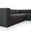 Canapé modulaire rembourré 5 pièces Bowry
