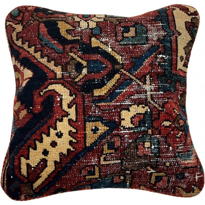 Wool Square Pillow Cover & Insert