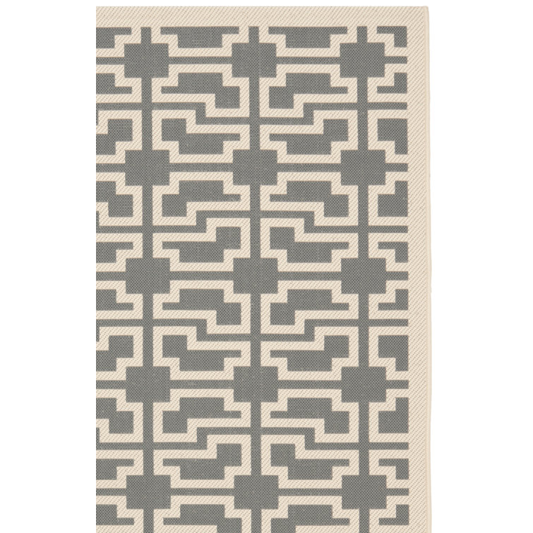Cidney Performance Geometric Indoor/Outdoor Area Rug