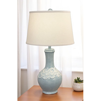 Seaside Villa/Distressed Ivory Fleur De Lis Tear Drop