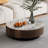 Round Faux Marble Coffee Table