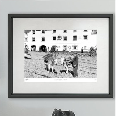 Clovelly, C1960 - Single Picture Frame Print