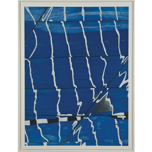 Blue Streaks Print
