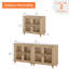 Buffet en bois manufacturé et solide l 67,7 po Corretta-567058099