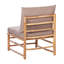 CERRETO Wood Outdoor Armless Lounge Chair-100842171