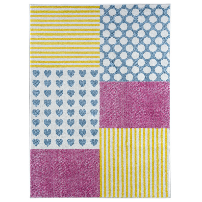 Carlwirtz Geometric Rug, Rectangle  1'10" x 3'