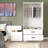 Majoch Mirrored 2 Door Wardrobe & 2 Drawers-1393706178