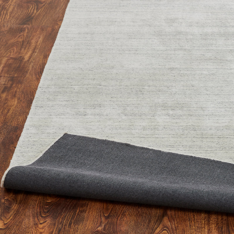 Chino Hand-Woven Area Rug, Runner 2'6" x 10', Greige