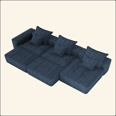 Canapé modulaire surdimensionné Modern