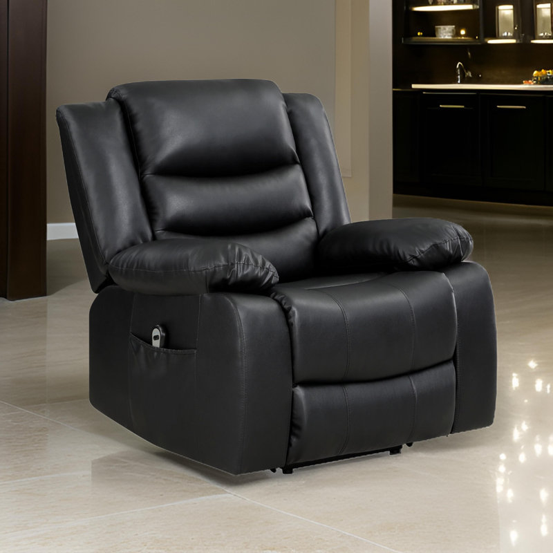 Fauteuil inclinable Rauno, Noir