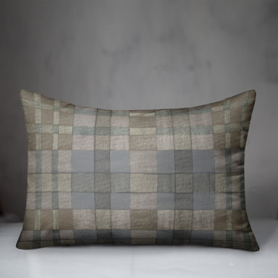 Plaid Throw Pillow