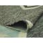Tapis gris anthracite High-Low Kilim Elya