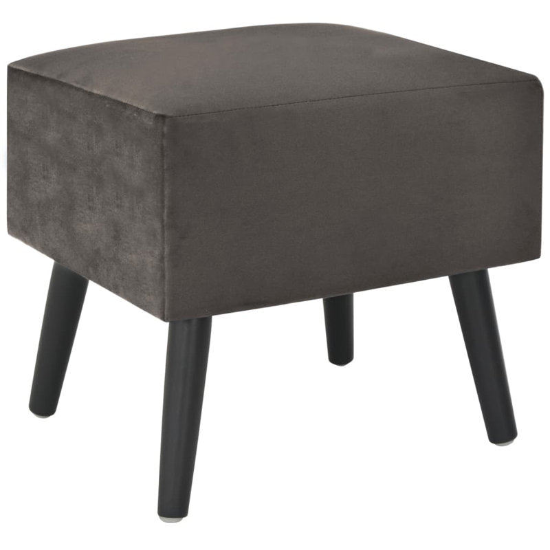 40cm W Bedside Table, Grey/Brown/Blue