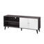 Meuble télé pour téléviseur de 63 po ou moins Amidon, avec 2 tablettes de rangement et 1 armoire, meuble télé moderne dans le salon-1351687681-1351687680