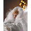 26cm Fabric Angel Tree Topper
