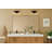 2-Light Satin Black Bath Vanity Light with Clear Glass Shades-1439022352