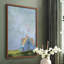 «Blue Cape», reproduction encadrée - bois massif-1600147675-1600147679