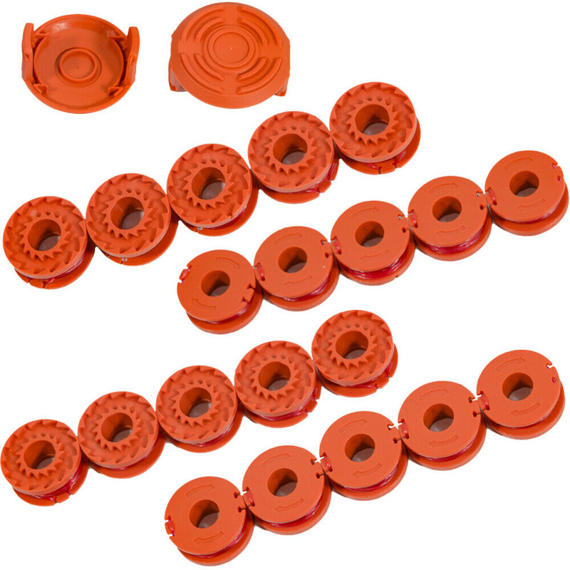 20 cordes de tonte de pelouse avec housses