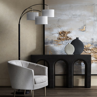 Lampe sur pied 82 "avec abat-jour