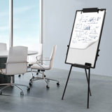 24" x 36" Height Adjustable Tripod White Board