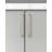 Solar Series 6-1/4 in. (160 mm) Center-to-Center Modern Satin Nickel Cabinet Handle/Pull (5-Pack)-113213770